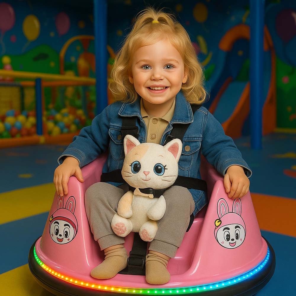 Battery operated bumper car